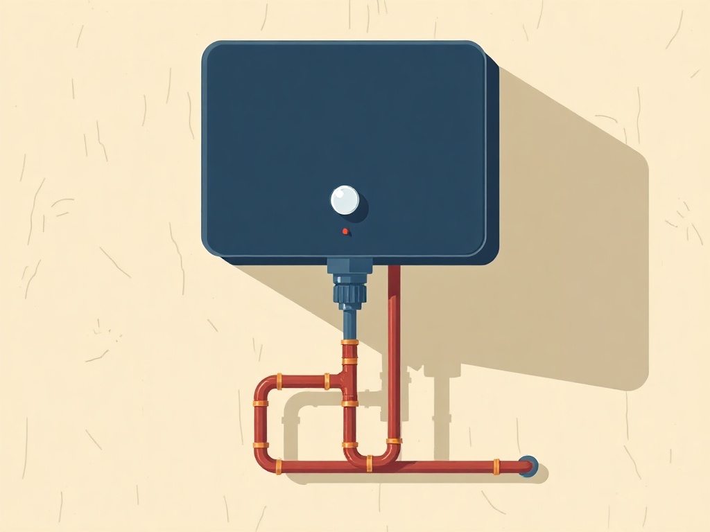 Illustration d'installation de chauffe-eau